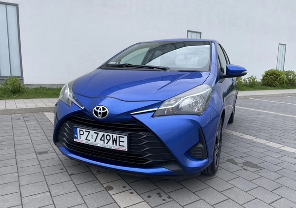 Toyota Yaris cena 40900 przebieg: 116551, rok produkcji 2017 z Swarzędz małe 407